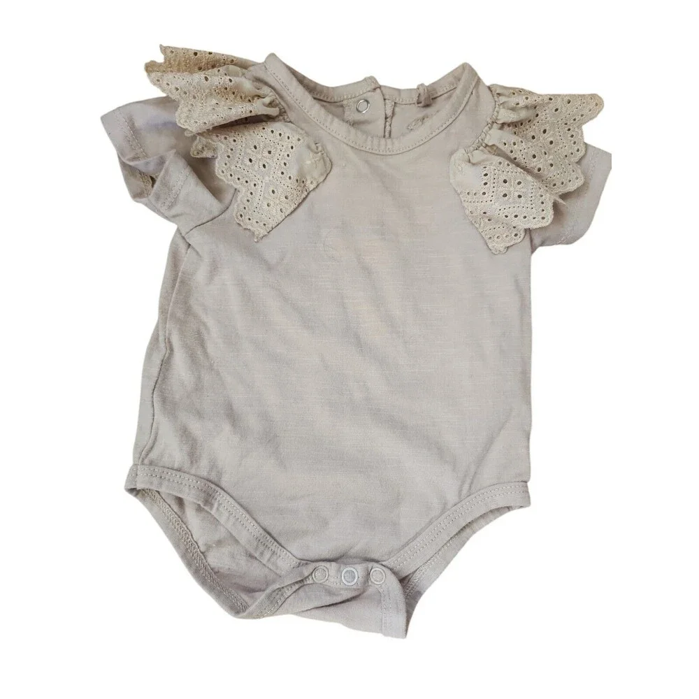 3-6 Month 5 Piece Spring Baby Girl Clothing Lot Bundle One pieces Sleep Sack